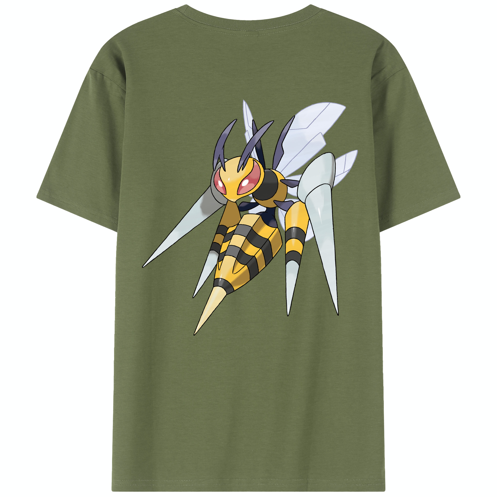 （画像用） ポケットモンスター Pokémon 綿100％半袖Tシャツ（背面プリント）